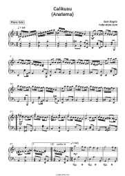 Sheet music, chords Esin Engin - Calikusu (Anatema)