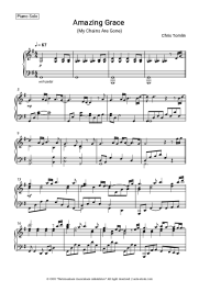 Sheet music, chords Chris Tomlin - Amazing Grace (My Chains Are Gone)