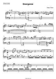 Sheet music, chords Sleep Token - Emergence