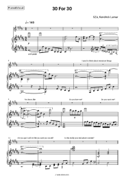 undefined SZA, Kendrick Lamar - 30 For 30