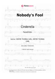 undefined Cinderella - Nobody's Fool