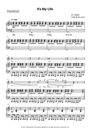 Sheet music, chords Dr. Alban - It's My Life