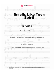 Sheet music, chords Nirvana - Smells Like Teen Spirit