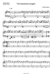 Sheet music, chords Wally Badarou - The Dachstein Angels