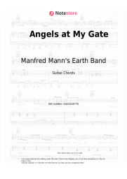 Sheet music, chords Manfred Mann's Earth Band - Angels at My Gate