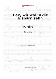 undefined Puhdys - Hey, wir woll’n die Eisbärn sehn