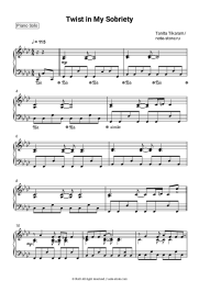 Sheet music, chords Tanita Tikaram - Twist In My Sobriety