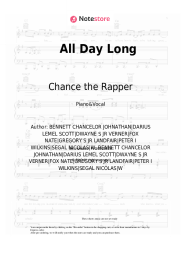undefined Chance the Rapper, John Legend - All Day Long