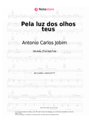 Sheet music, chords Miúcha, Tom Jobim - Pela luz dos olhos teus