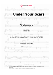 Sheet music, chords Godsmack - Under Your Scars