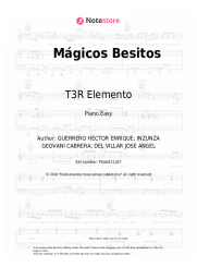 Sheet music, chords T3R Elemento - Mágicos Besitos