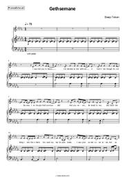 Sheet music, chords Sleep Token - Gethsemane