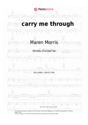 undefined Maren Morris - carry me through