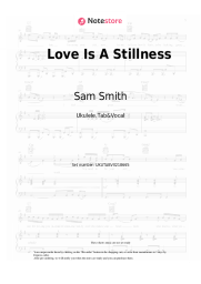 undefined Sam Smith - Love Is A Stillness