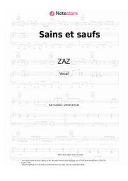 undefined ZAZ - Sains et saufs