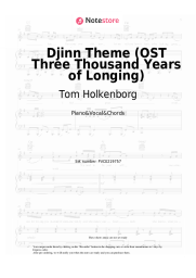 undefined Tom Holkenborg - Djinn Theme (OST Three Thousand Years of Longing)