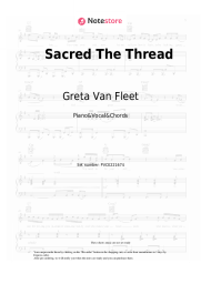 undefined Greta Van Fleet - Sacred The Thread