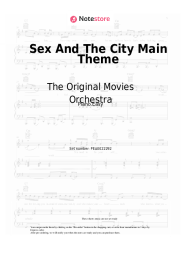 Sheet music, chords The Original Movies Orchestra - Sex And The City Main Theme