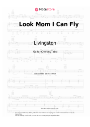 Sheet music, chords Livingston - Look Mom I Can Fly