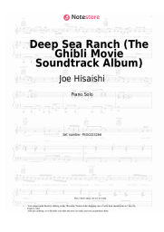 Sheet music, chords Joe Hisaishi - Deep Sea Ranch (The Ghibli Movie Soundtrack Album)