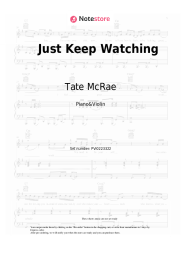 undefined Tate McRae - Just Keep Watching
