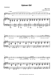 undefined Billy Joel - Uptown Girl