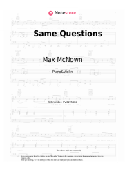 undefined Max McNown - Same Questions