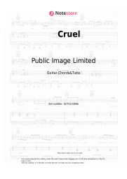 undefined Public Image Limited - Cruel