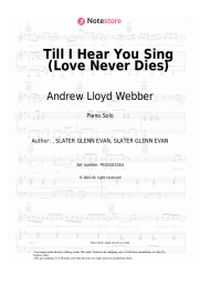 undefined Andrew Lloyd Webber, Glenn Slater - Till I Hear You Sing (Love Never Dies)