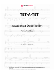 undefined kavabanga Depo kolibri - ТЕТ-А-ТЕТ