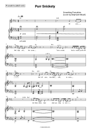 Sheet music, chords Elephant Micah - Purr Snickety