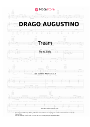 Sheet music, chords Tream, treamiboii - DRAGO AUGUSTINO