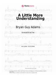 undefined Bryan Guy Adams - A Little More Understanding