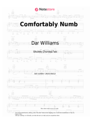 Sheet music, chords Dar Williams, Ani DiFranco - Comfortably Numb