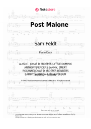 undefined Sam Feldt, RANI - Post Malone