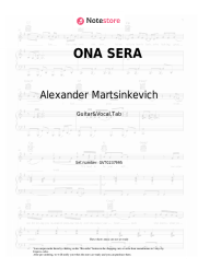 undefined Alexander Martsinkevich, Grigory Esayan - ONA SERA