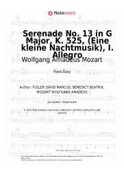 undefined Wolfgang Amadeus Mozart - Serenade No. 13 in G Major, K. 525, (Eine kleine Nachtmusik), I. Allegro