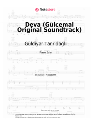 Sheet music, chords Güldiyar Tanrıdağlı - Deva (Gülcemal Original Soundtrack)