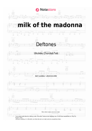 undefined Deftones - milk of the madonna