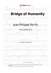 Sheet music, chords Jean-Philippe Rio-Py - Bridge of Humanity