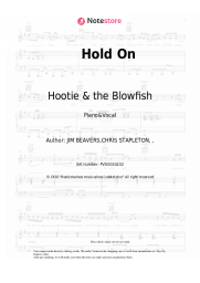 Sheet music, chords Hootie & the Blowfish - Hold On