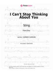 undefined Sting - I Can't Stop Thinking About You