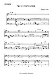 undefined Mylène Farmer - Appelle mon numero