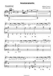 Sheet music, chords Mylène Farmer - Innamoramento