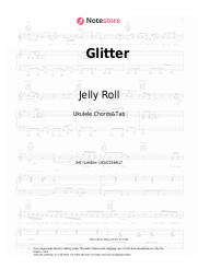Sheet music, chords Jelly Roll, Struggle Jennings - Glitter