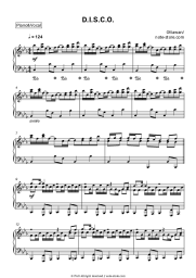 Sheet music, chords Ottawan - D.I.S.C.O.