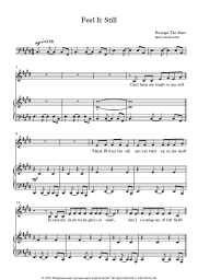 Sheet music, chords Portugal. The Man - Feel It Still