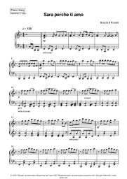 Sheet music, chords Ricchi e Poveri - Sara perche ti amo