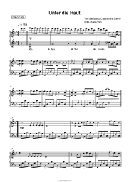 undefined Tim Bendzko, Cassandra Steen - Unter die Haut