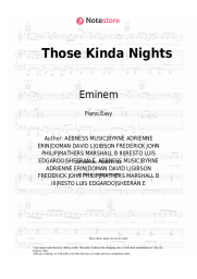undefined Eminem, Ed Sheeran - Those Kinda Nights